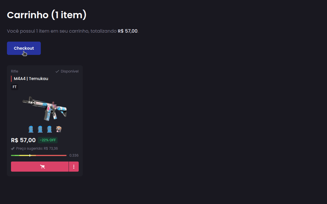 Dashskins.com.br - Perguntas frequentes