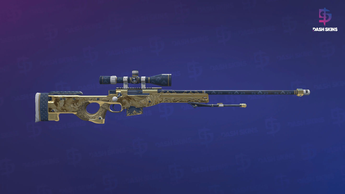 AWP | Queen's Gambit (Minimal Wear) - Backside Screenshot