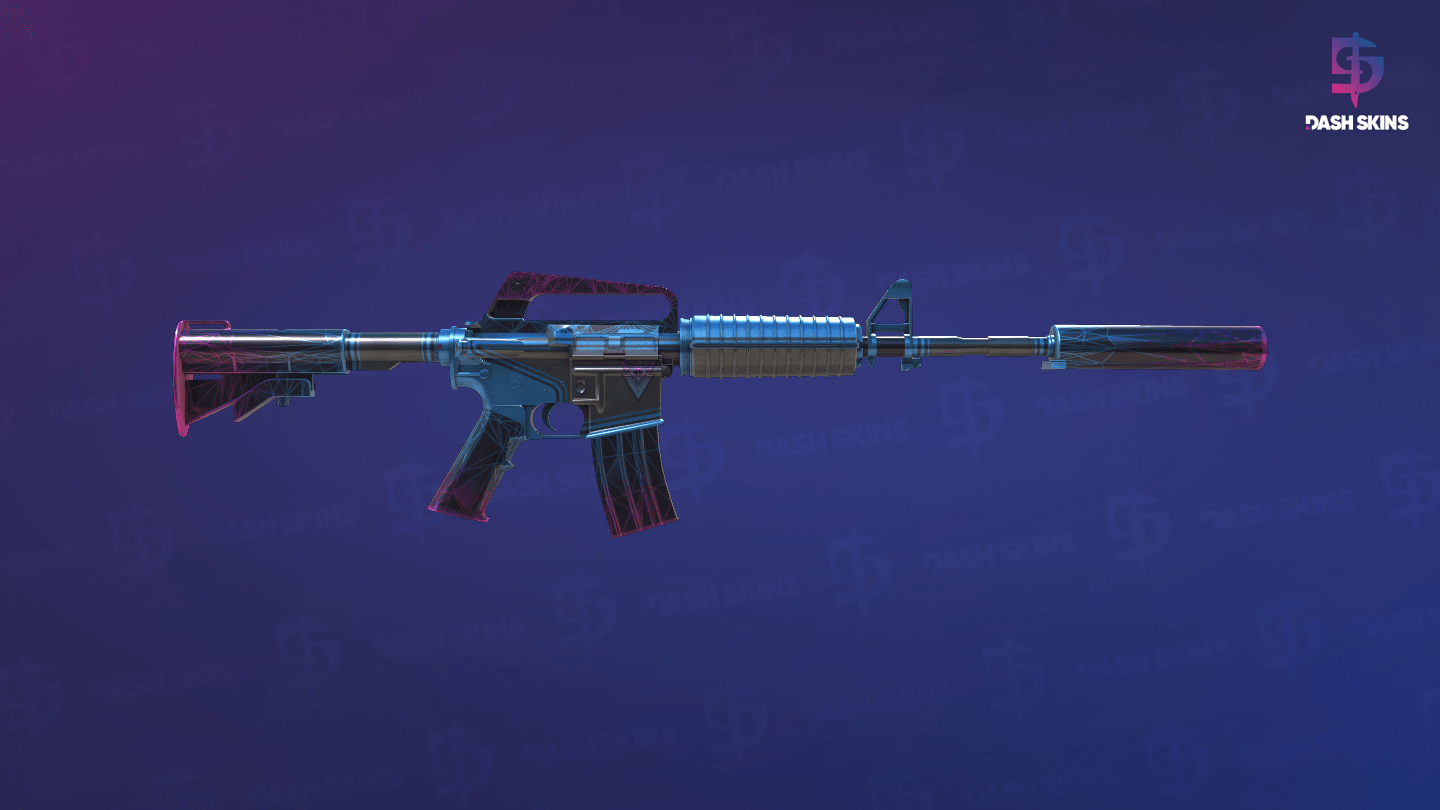 M4A1-S | Decimator (Field-Tested) - Backside Screenshot