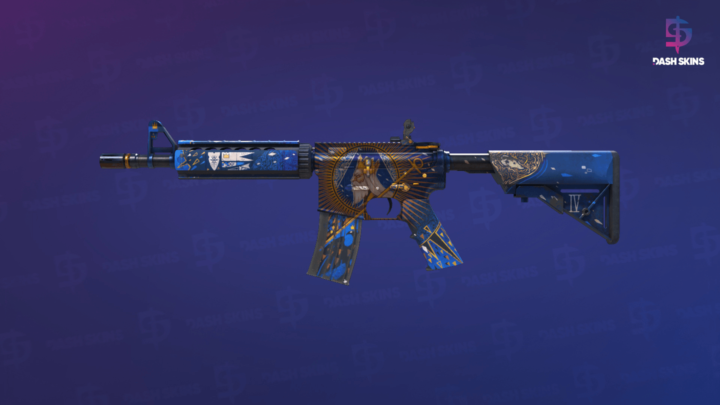 M4A4 | The Emperor (Field-Tested) - Frontside Screenshot