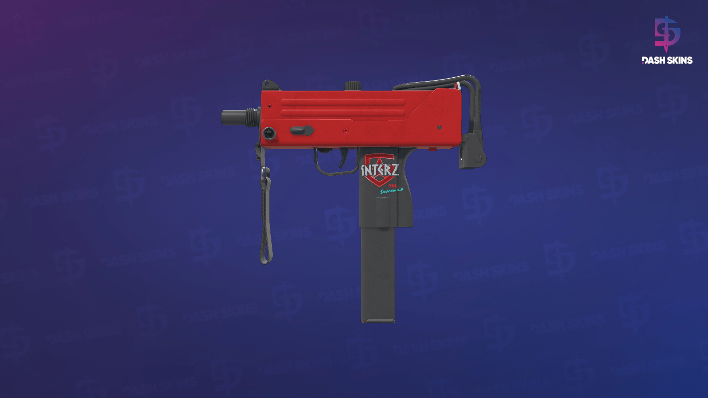MAC-10 | Candy Apple (Field-Tested) - Frontside Screenshot