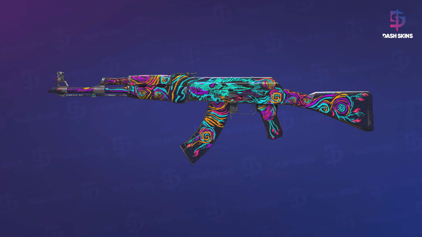AK-47 | Nightwish (Field-Tested) - Frontside Screenshot