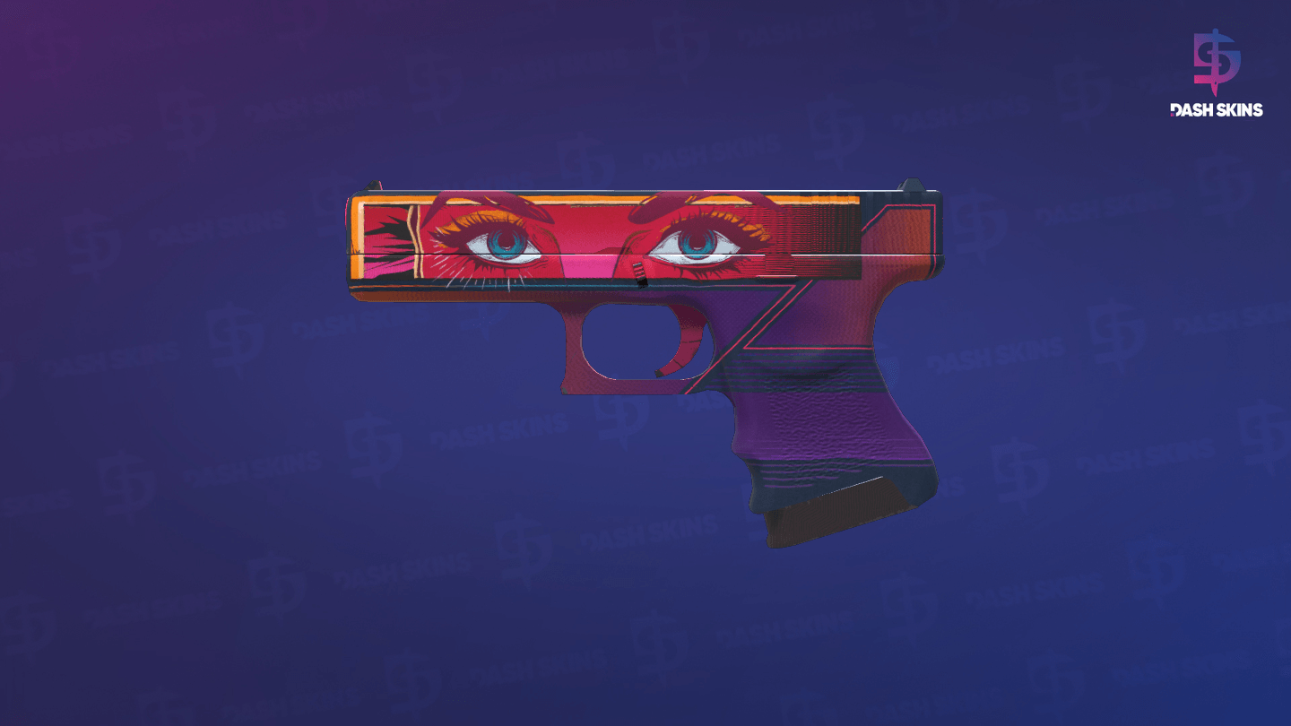 Glock-18 | Vogue (Factory New) - Frontside Screenshot