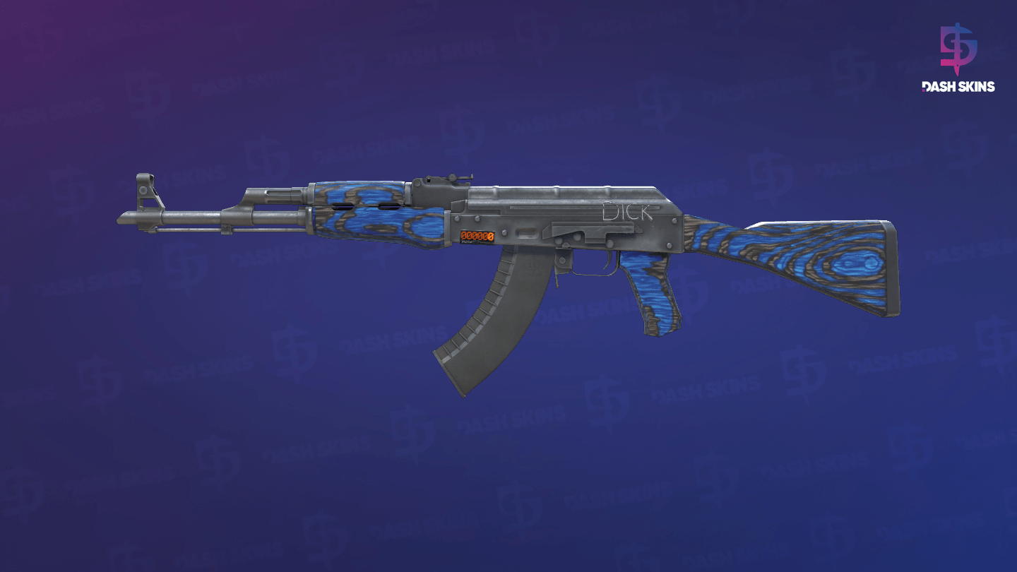 AK-47 (StatTrak™) | Azul Laminado - Frontside Screenshot