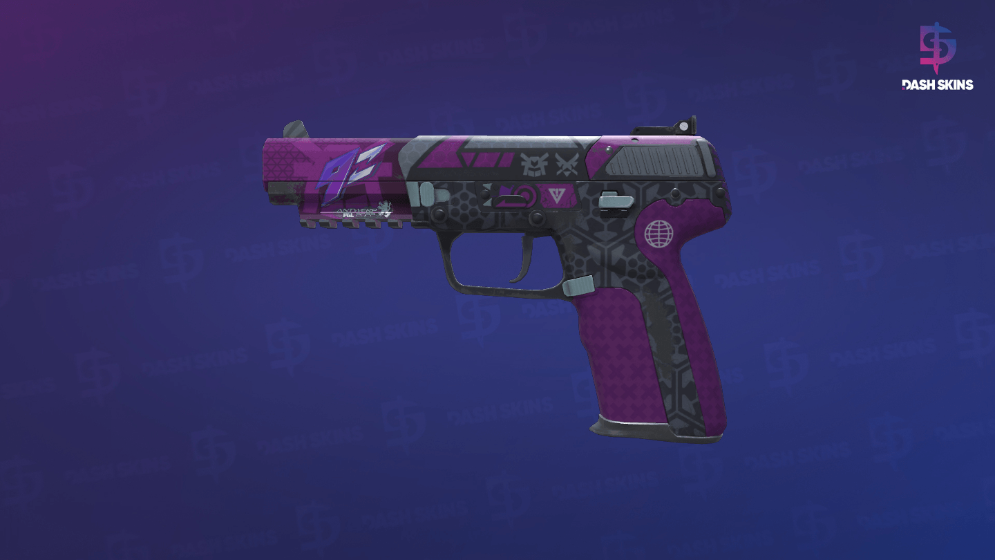 Five-SeveN | Violent Daimyo (Field-Tested) - Frontside Screenshot