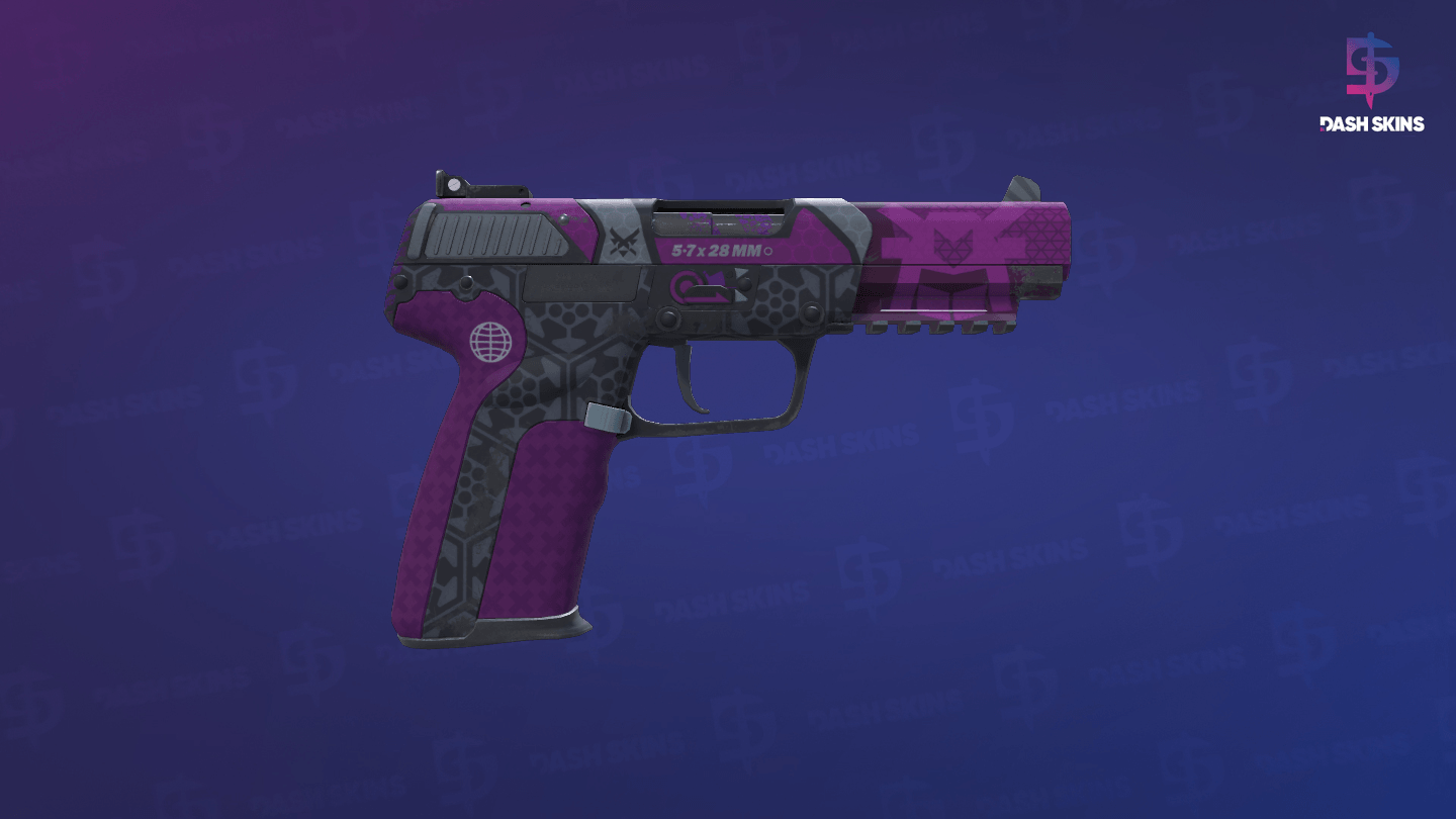 Five-SeveN | Violent Daimyo (Field-Tested) - Backside Screenshot