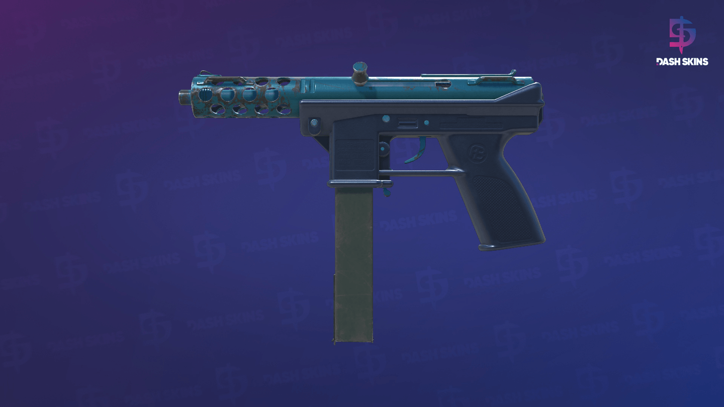 Tec-9 | Blue Blast (Field-Tested) - Frontside Screenshot