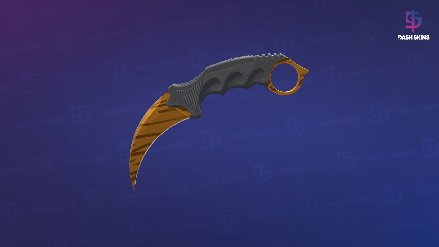 ★ Karambit | Tiger Tooth (Factory New) - Frontside Screenshot