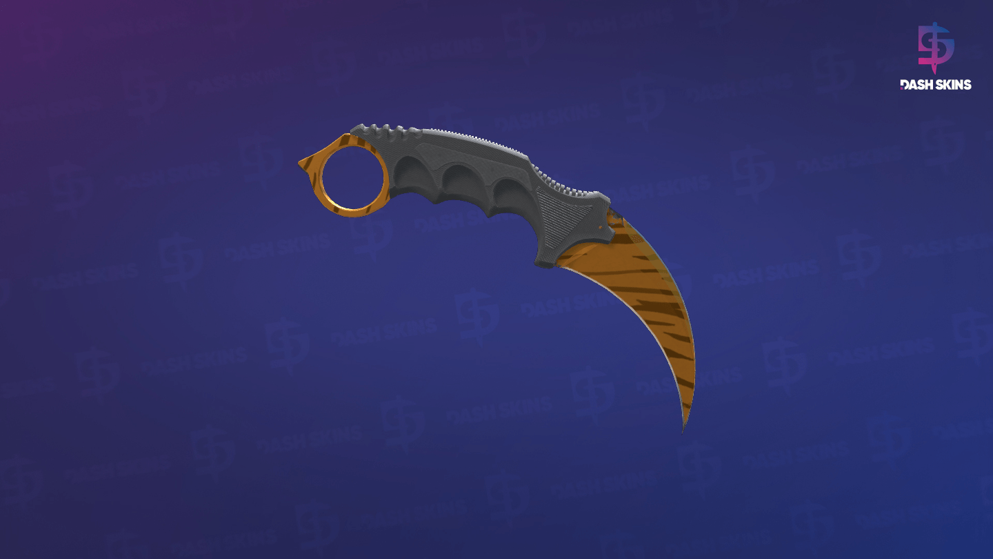 ★ Karambit | Tiger Tooth (Factory New) - Backside Screenshot