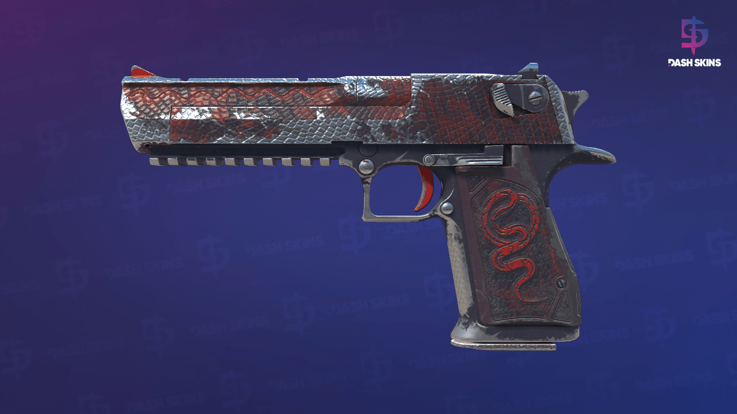 Desert Eagle | Serpent Strike (Well-Worn) - Frontside Screenshot