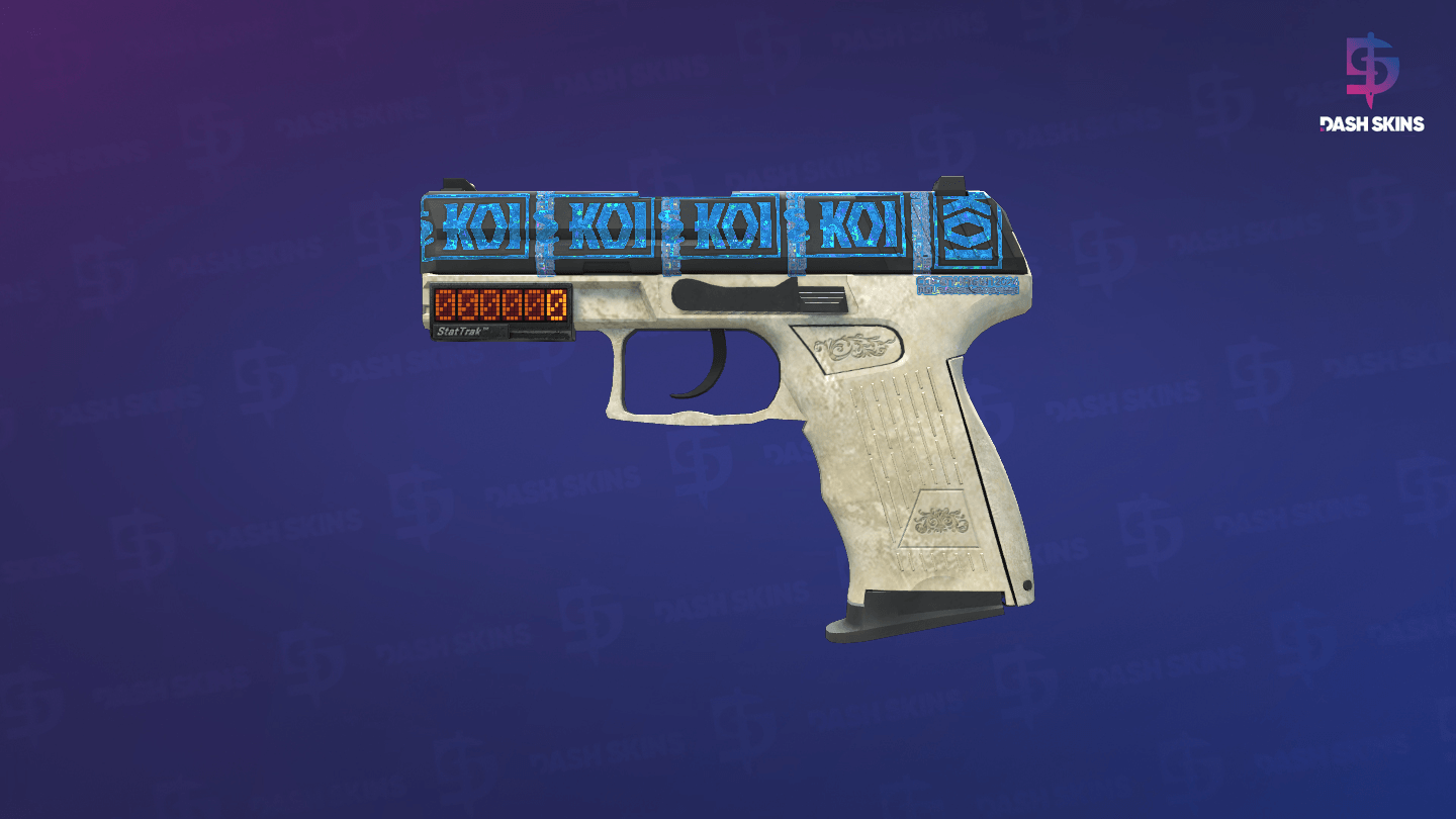 StatTrak™ P2000 | Ivory (Minimal Wear) - Frontside Screenshot