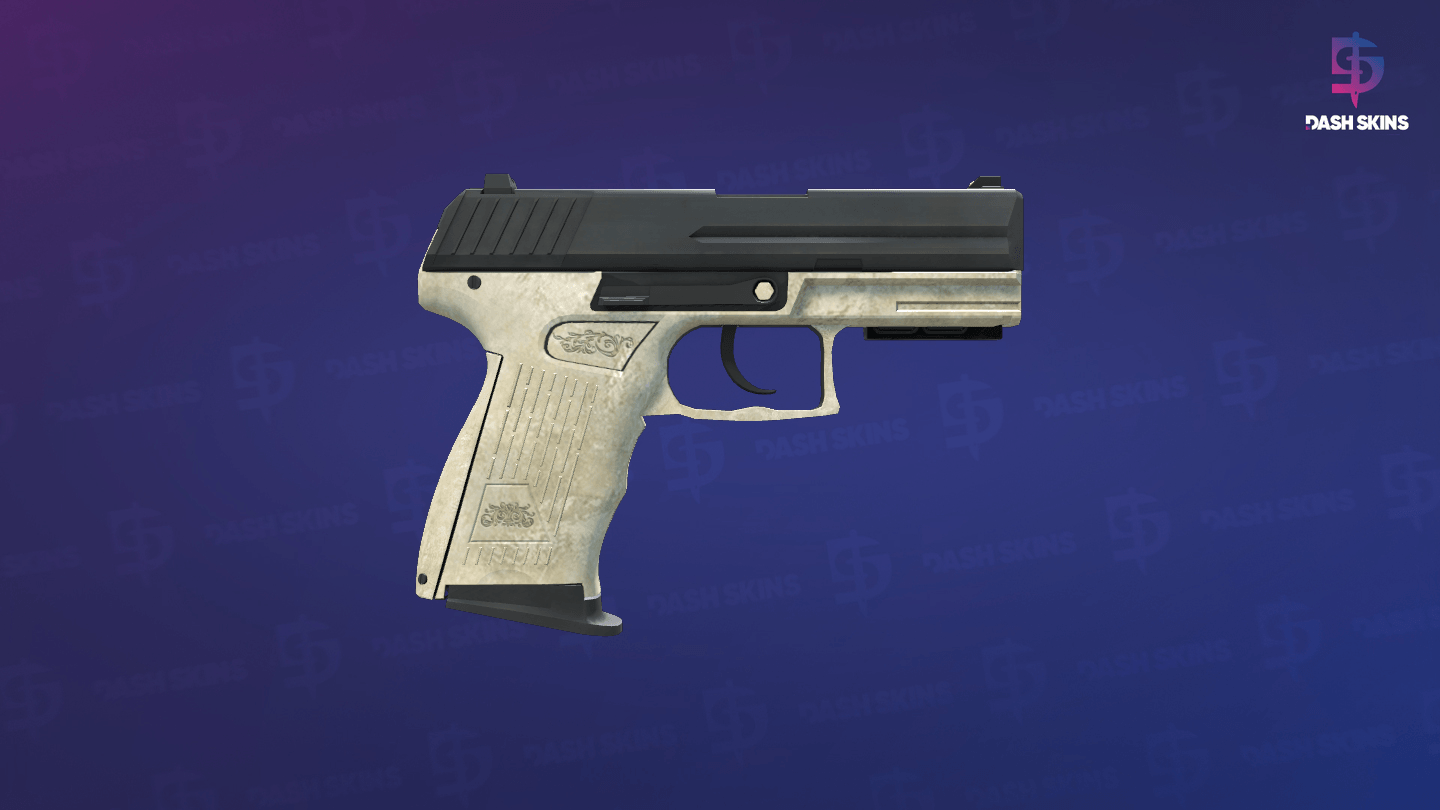 StatTrak™ P2000 | Ivory (Minimal Wear) - Backside Screenshot