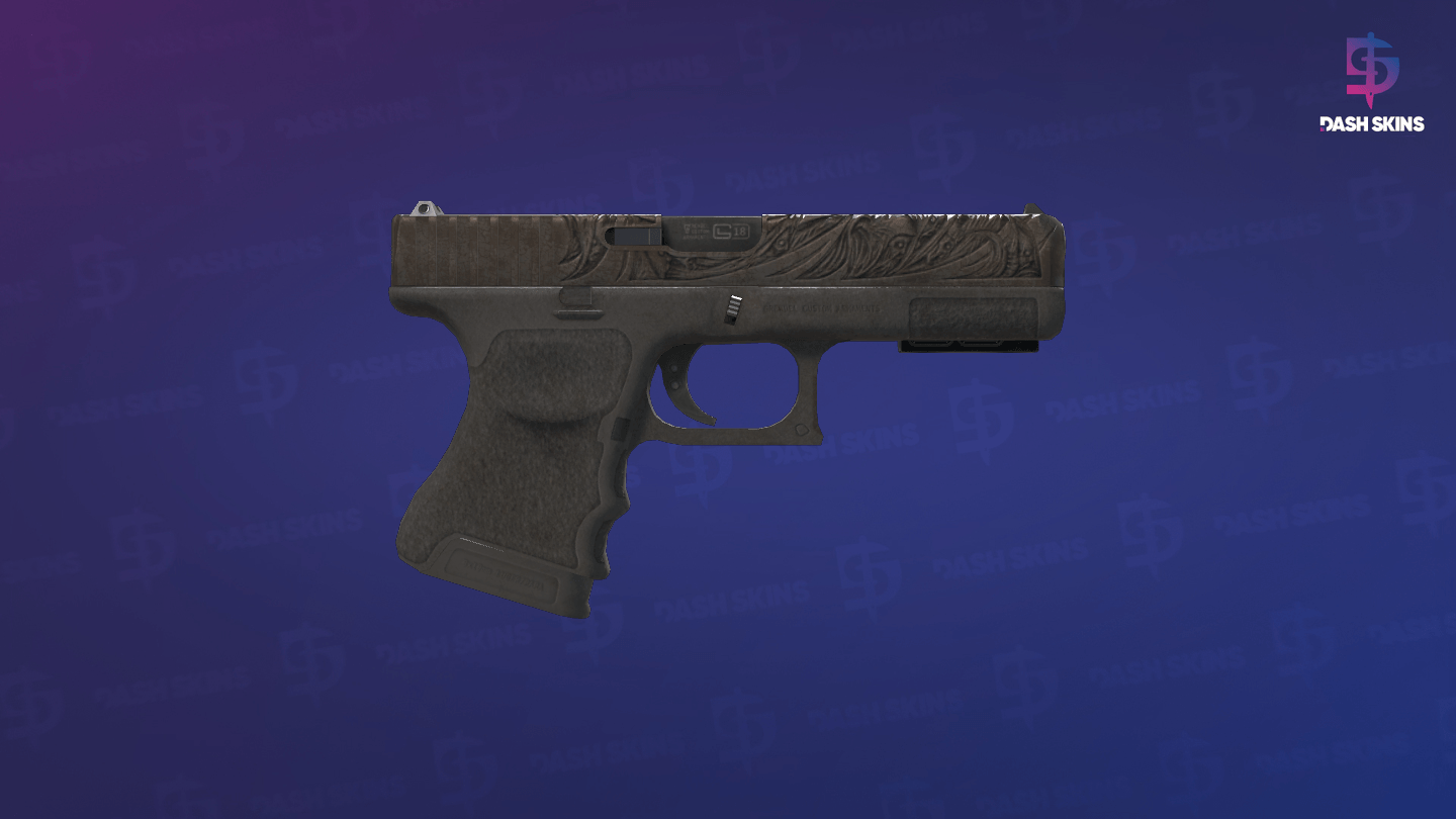 StatTrak™ Glock-18 | Wraiths (Battle-Scarred) - Backside Screenshot