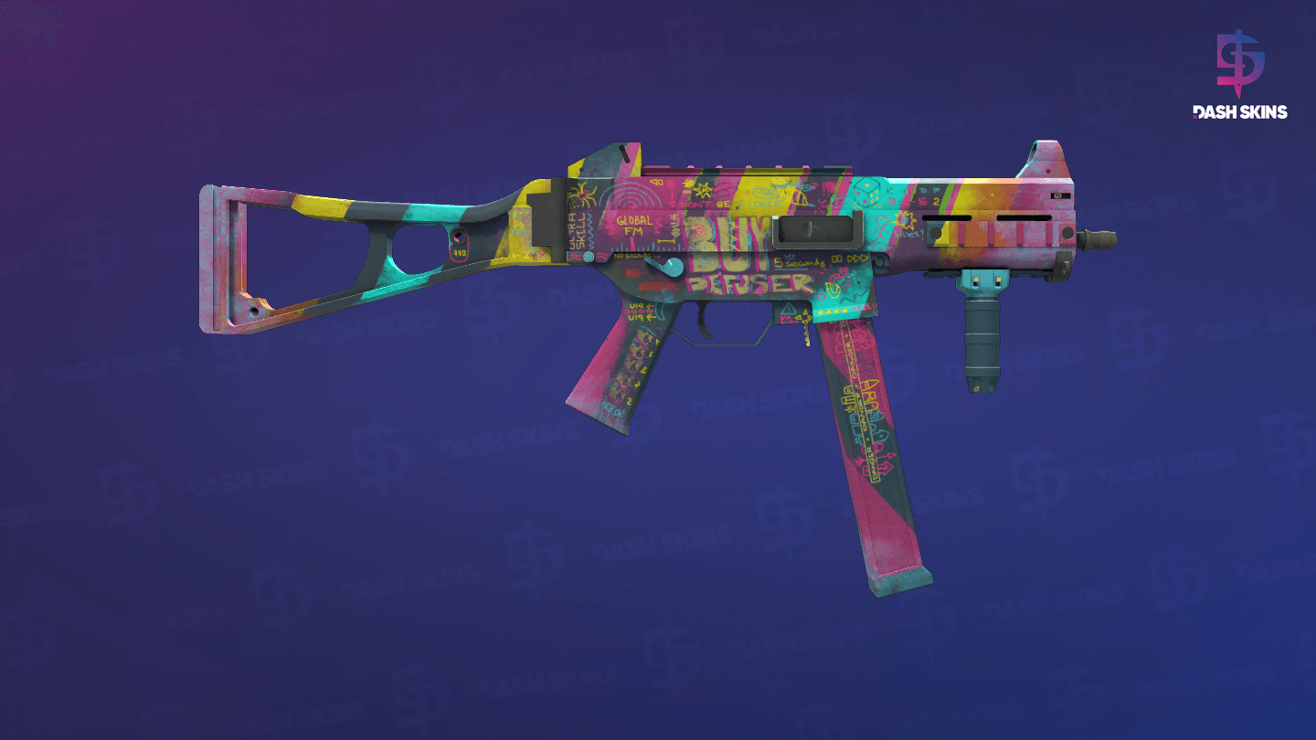 UMP-45 | Wild Child (Minimal Wear) - Backside Screenshot