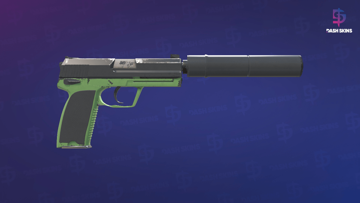USP-S | Para Green (Minimal Wear) - Backside Screenshot