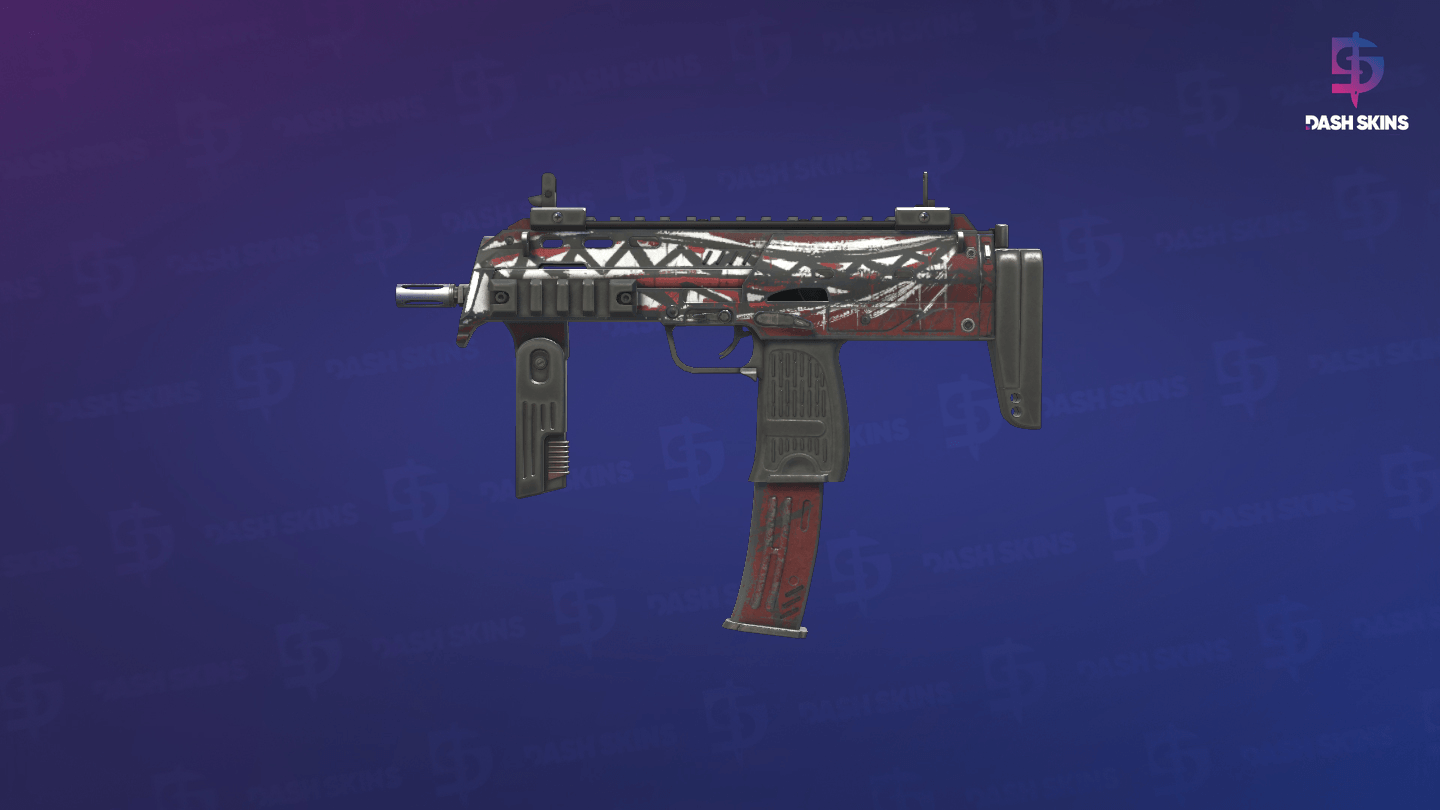 MP7 | Mischief (Well-Worn) - Frontside Screenshot