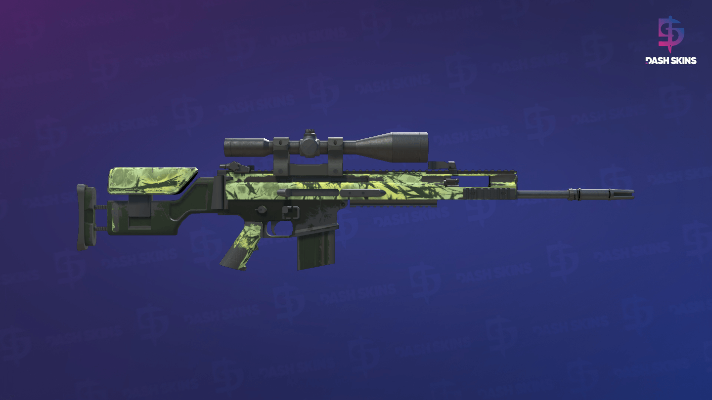 SCAR-20 | Outbreak (Field-Tested) - Backside Screenshot