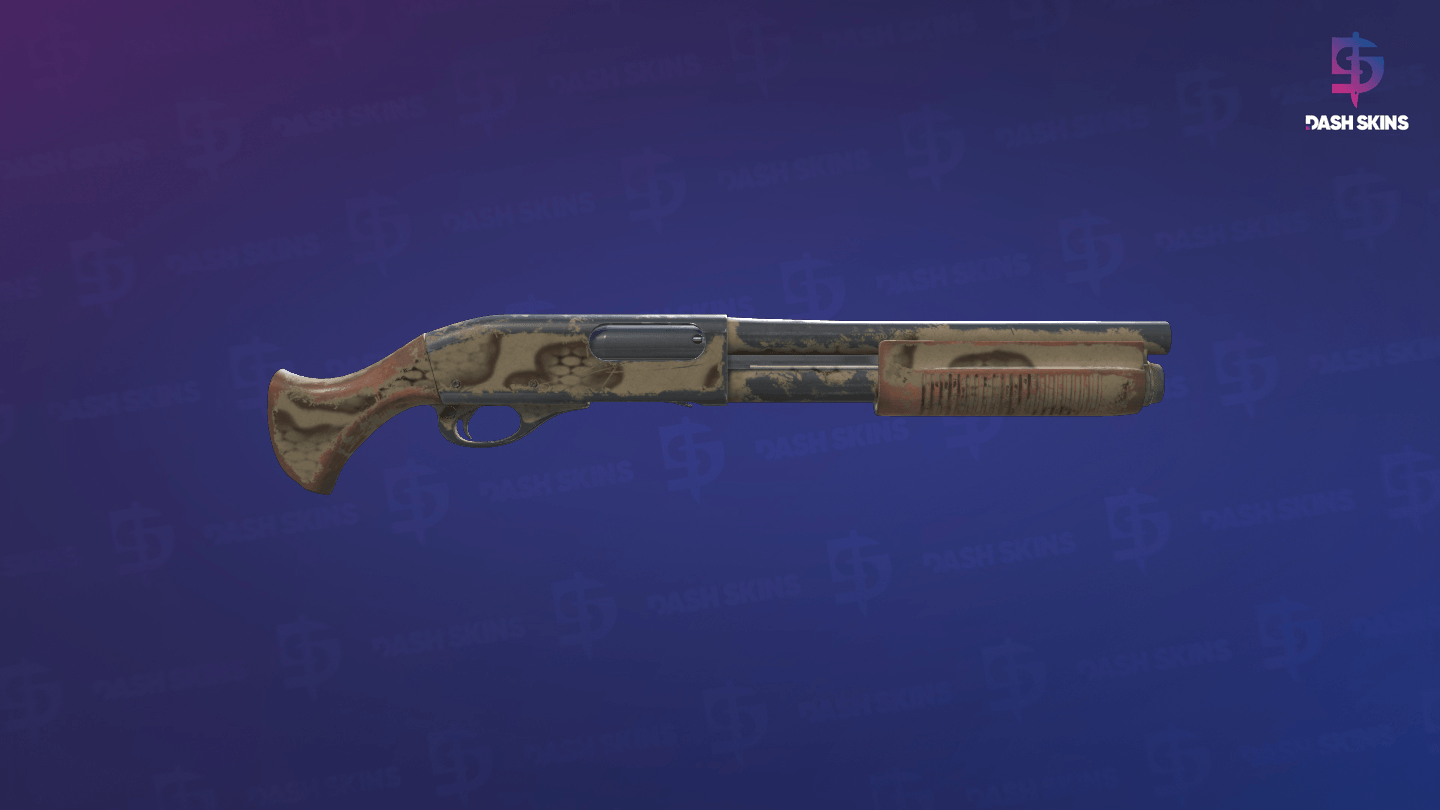 Sawed-Off | Snake Camo (Well-Worn) - Backside Screenshot
