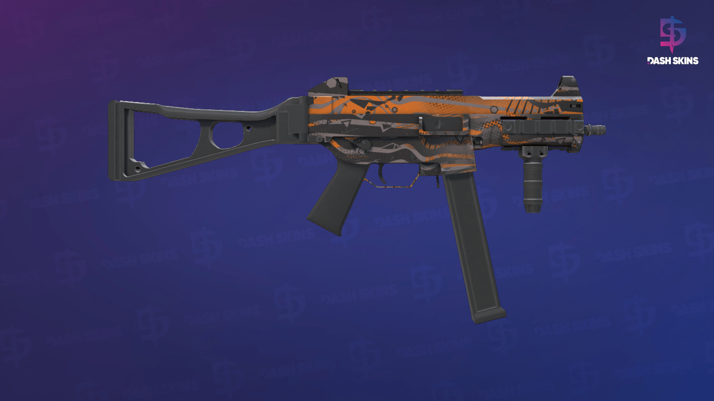 UMP-45 | Oscillator (Minimal Wear) - Backside Screenshot