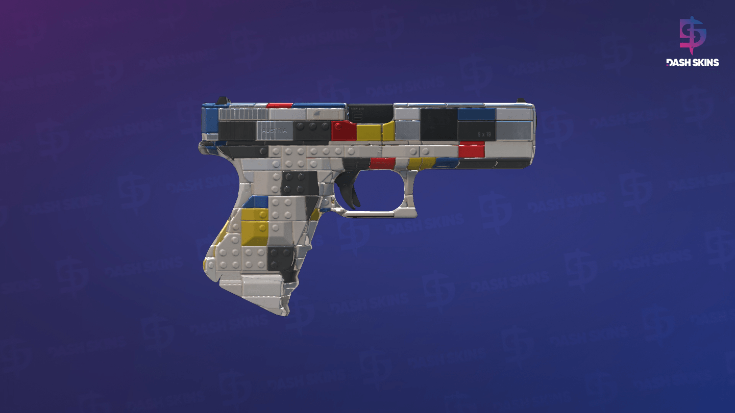 Glock-18 | Block-18 (Minimal Wear) - Backside Screenshot