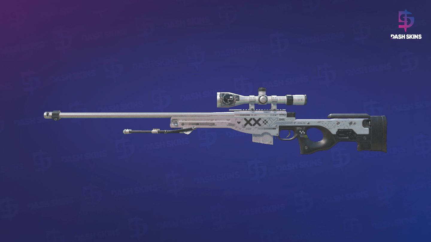 AWP | Printstream (Battle-Scarred) - Frontside Screenshot