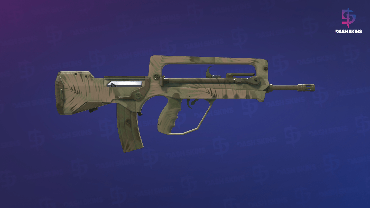 FAMAS | Palm (Minimal Wear) - Backside Screenshot
