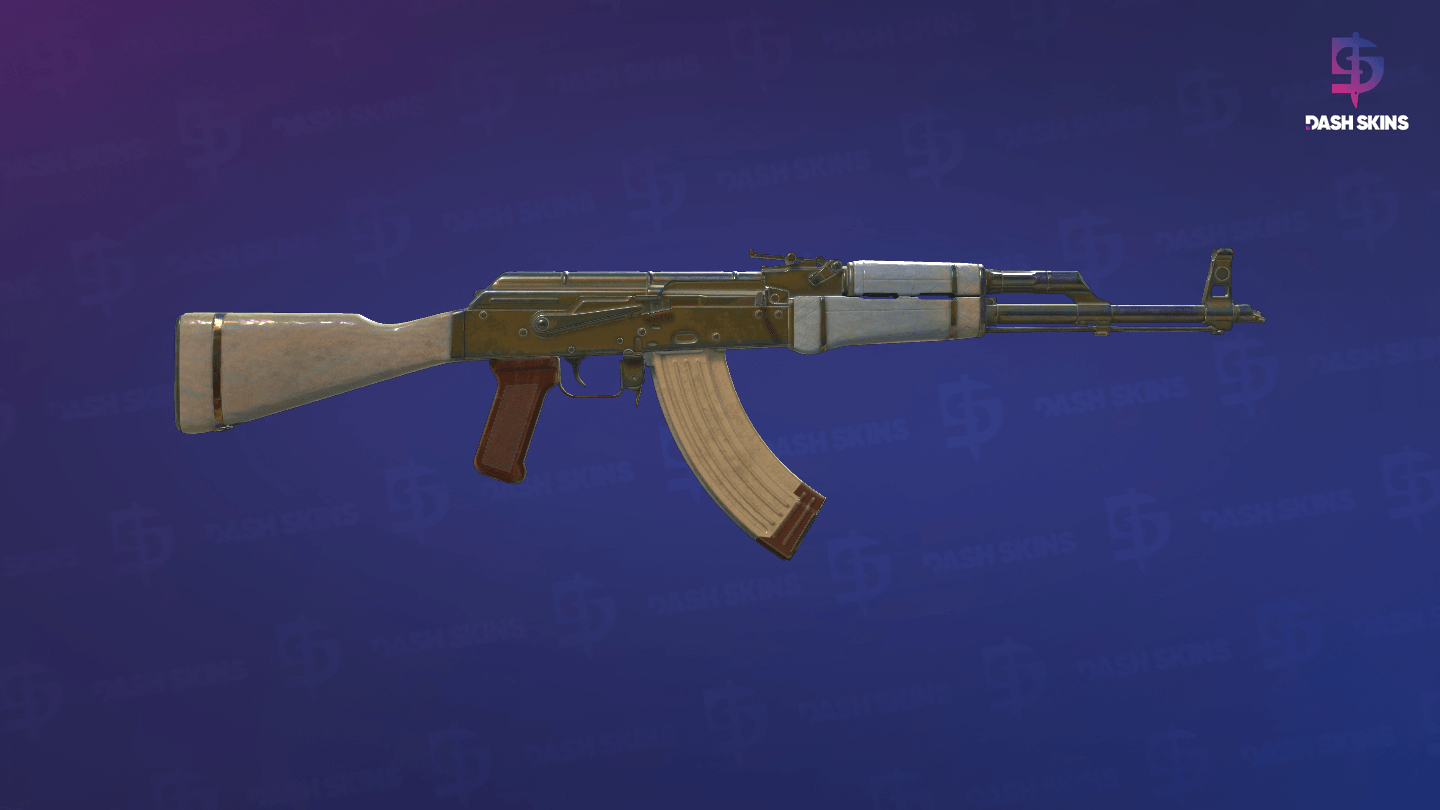AK-47 | Aphrodite (Well-Worn) - Backside Screenshot