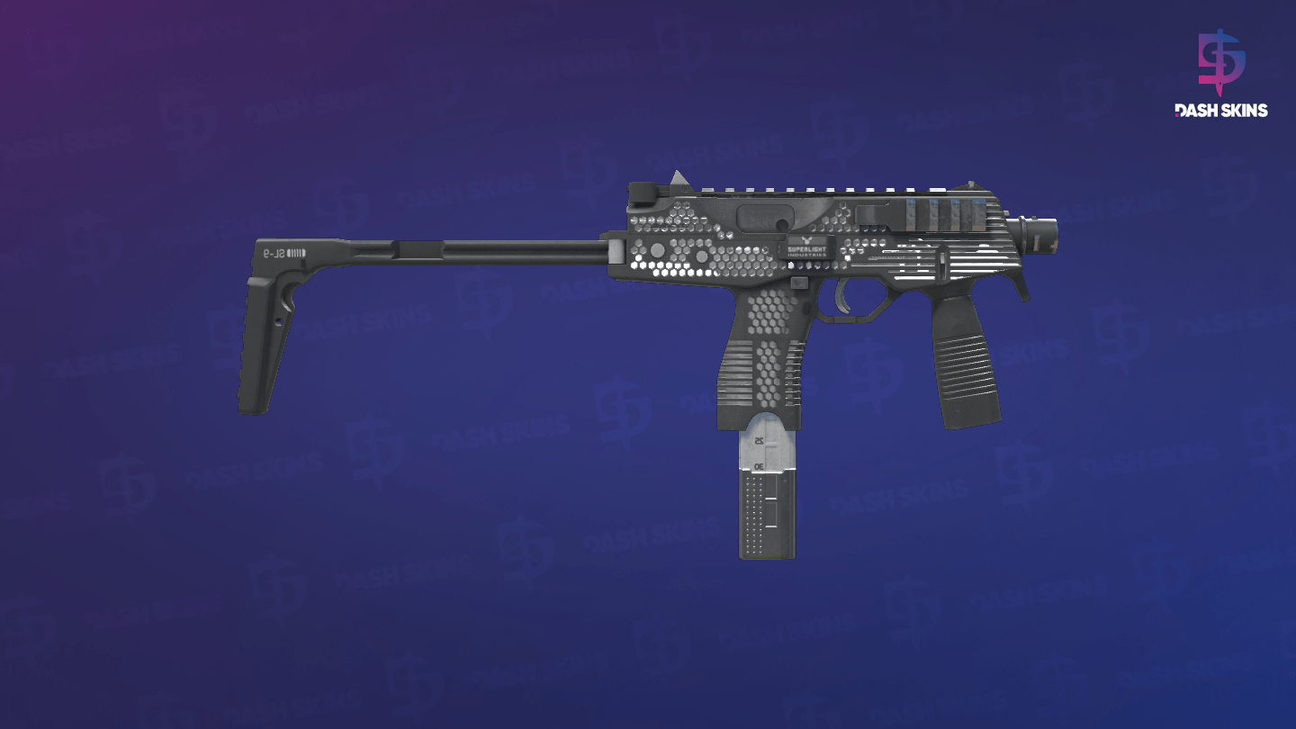 MP9 | Featherweight (Well-Worn) - Backside Screenshot
