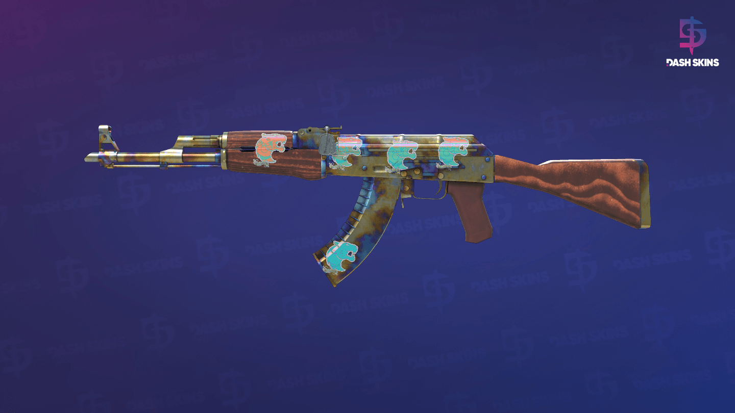AK-47 | Case Hardened (Field-Tested) - Frontside Screenshot