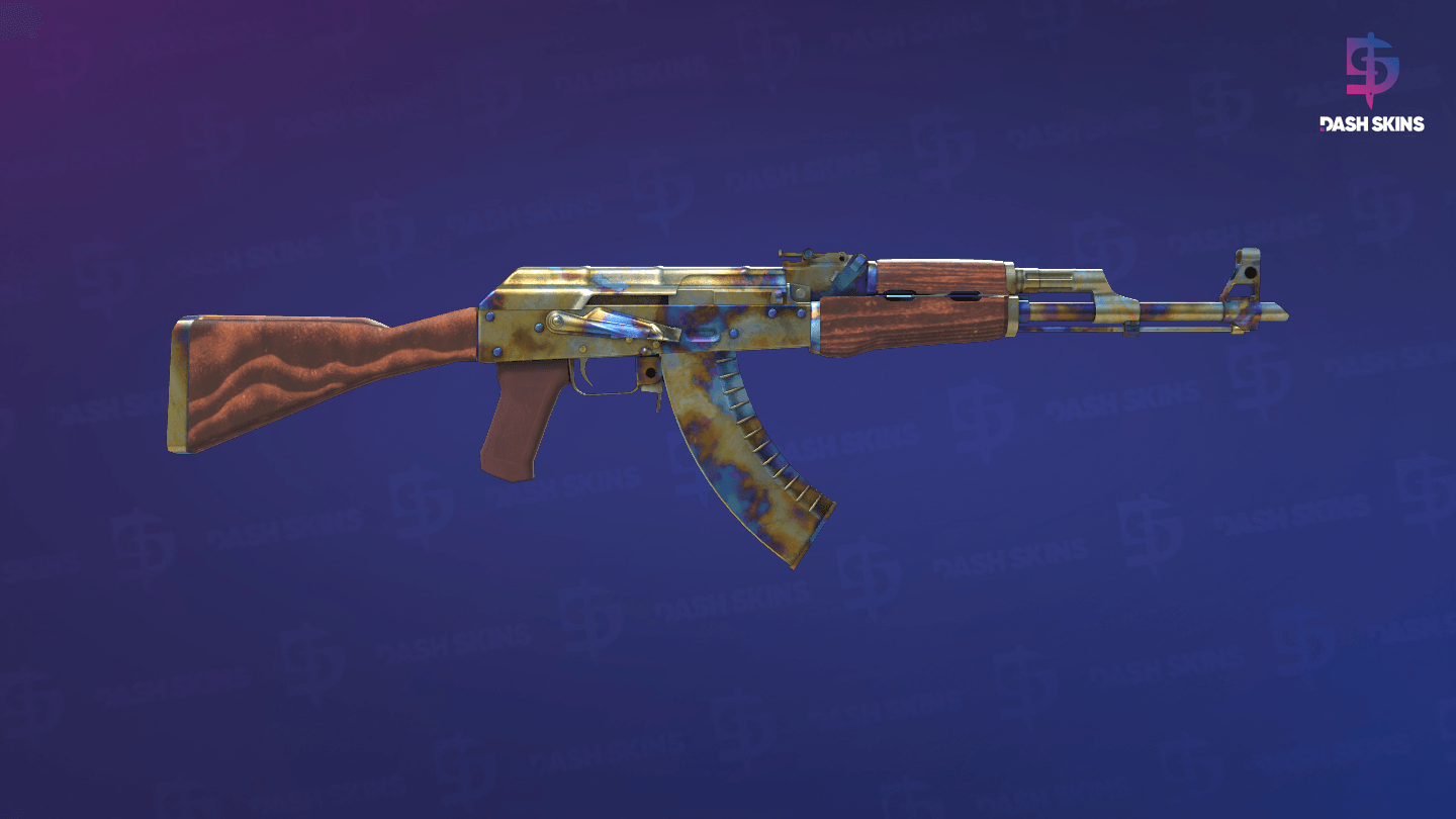 AK-47 | Case Hardened (Field-Tested) - Backside Screenshot