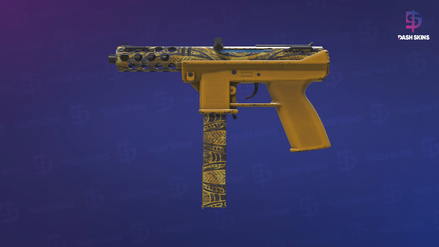 Tec-9 | Banana Leaf (Minimal Wear) - Frontside Screenshot