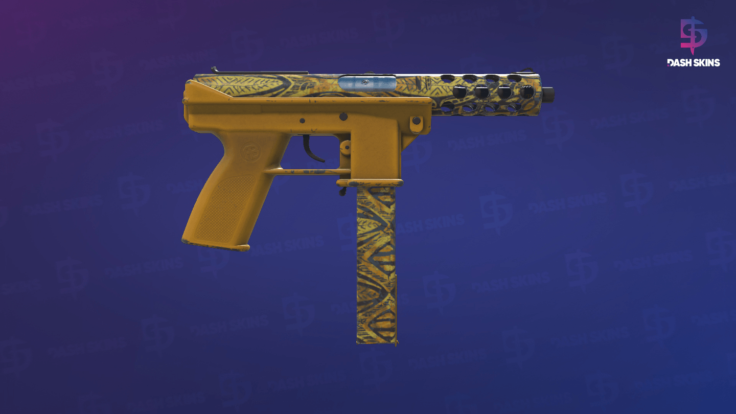 Tec-9 | Banana Leaf (Minimal Wear) - Backside Screenshot