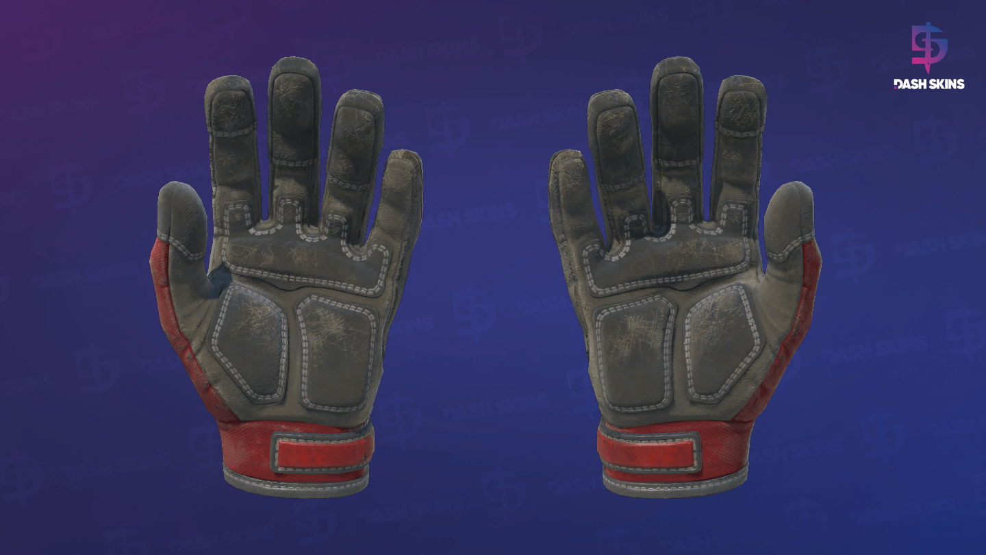 ★ Specialist Gloves | Crimson Web (Field-Tested) - Backside Screenshot