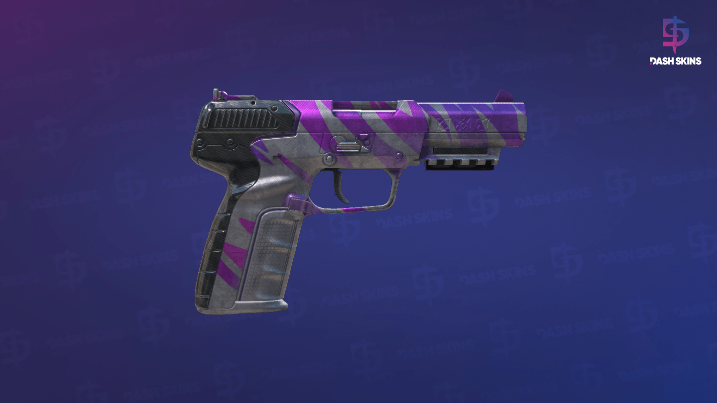 StatTrak™ Five-SeveN | Hybrid (Well-Worn) - Backside Screenshot
