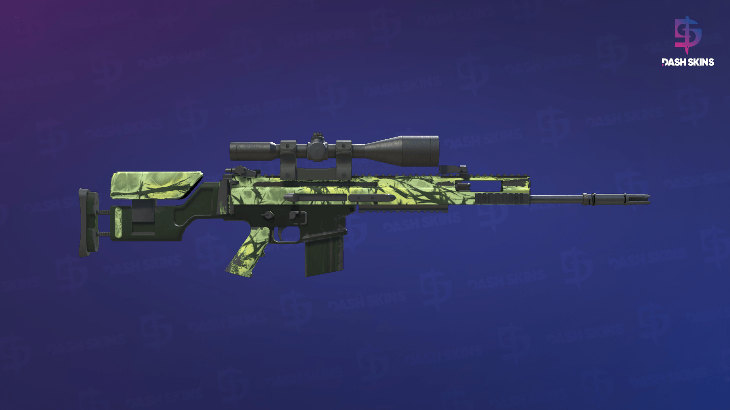SCAR-20 | Outbreak (Minimal Wear) - Backside Screenshot