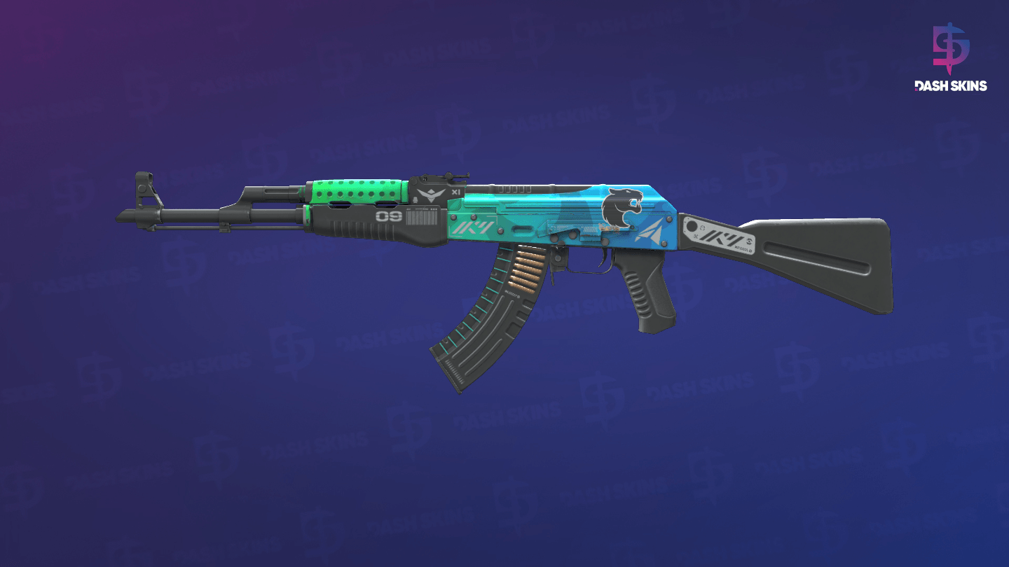AK-47 | Ice Coaled (Factory New) - Frontside Screenshot