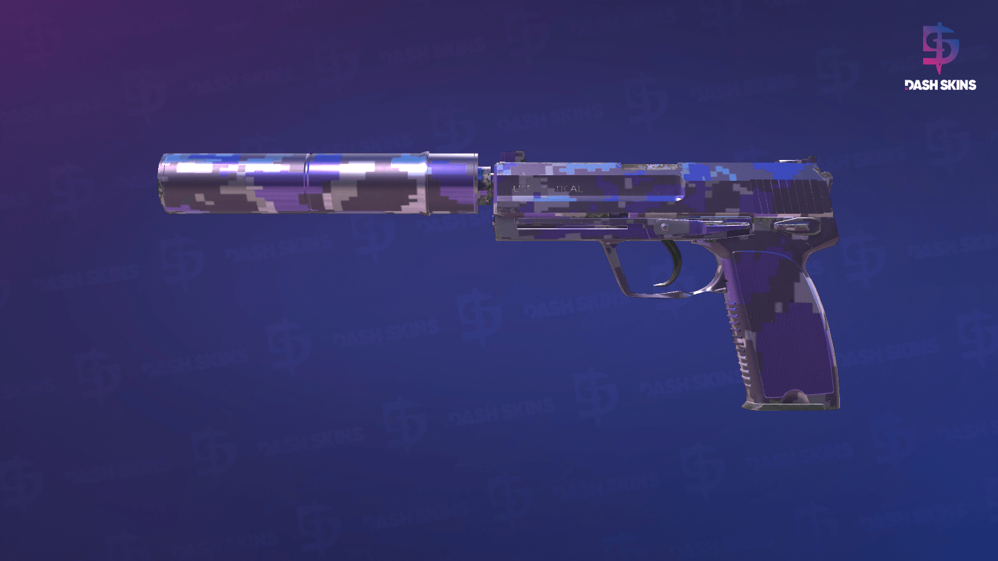 USP-S | Purple DDPAT (Factory New) - Frontside Screenshot