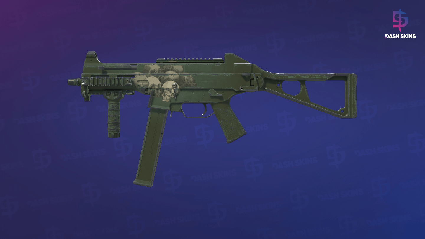 UMP-45 | Bone Pile (Field-Tested) - Frontside Screenshot