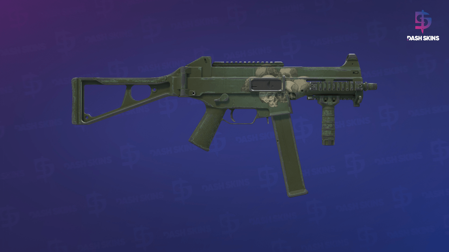 UMP-45 | Bone Pile (Field-Tested) - Backside Screenshot