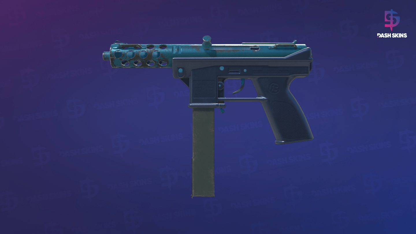 Tec-9 | Blue Blast (Field-Tested) - Frontside Screenshot