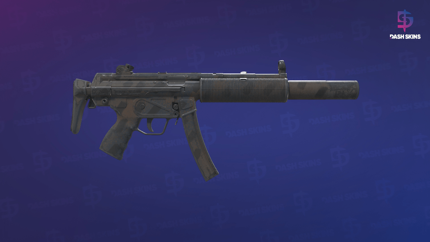 Souvenir MP5-SD | Dirt Drop (Field-Tested) - Backside Screenshot