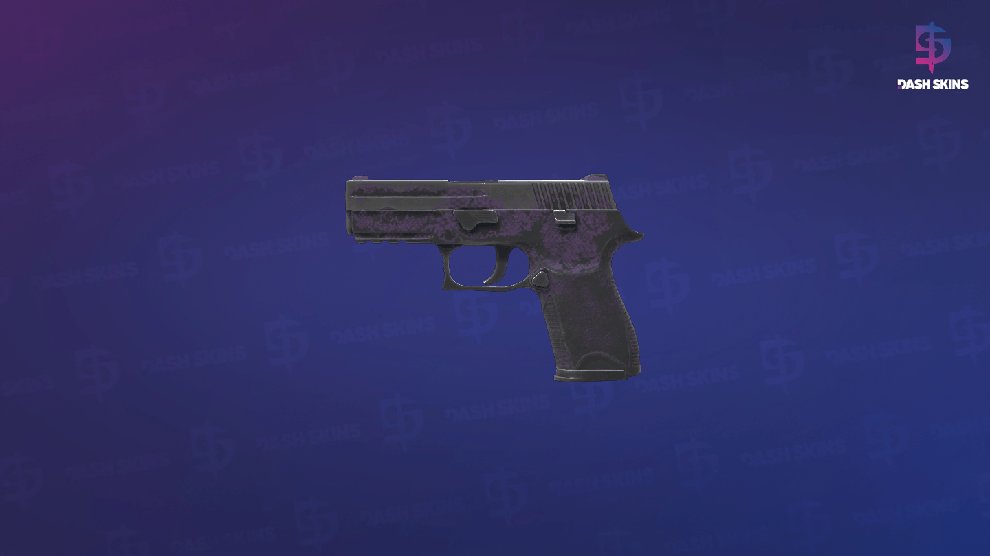 P250 | Plum Netting (Battle-Scarred) - Frontside Screenshot