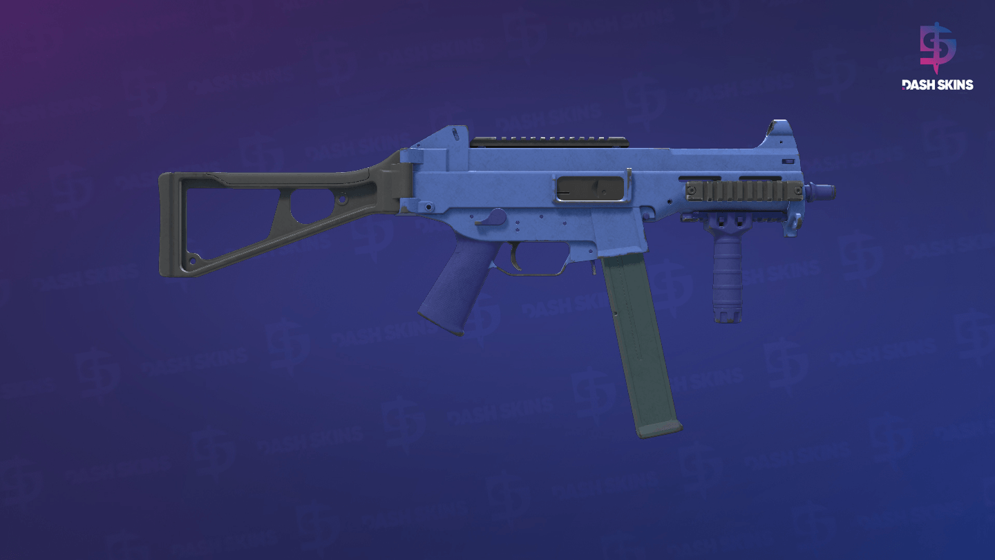 UMP-45 | Indigo (Field-Tested) - Backside Screenshot