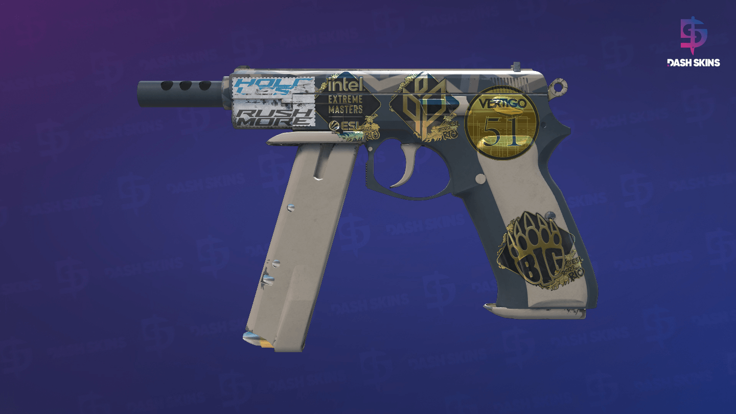 Souvenir CZ75-Auto | Framework (Minimal Wear) - Frontside Screenshot