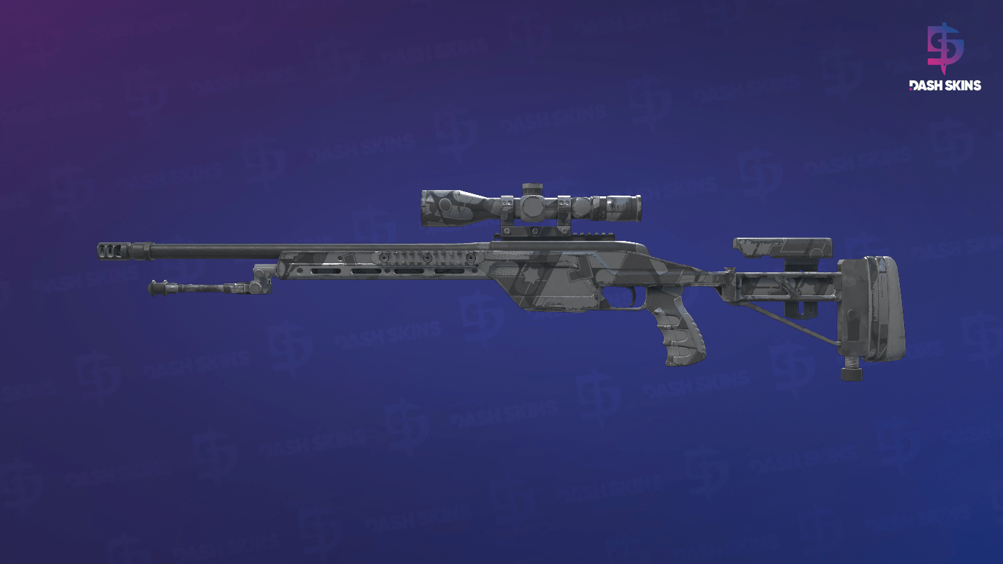SSG 08 | Sans Comic (Field-Tested) - Frontside Screenshot