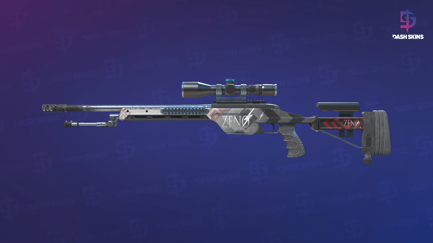 SSG 08 | Zeno (Field-Tested) - Frontside Screenshot