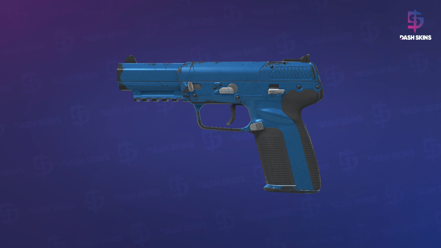 Five-SeveN | Sky Blue (Field-Tested) - Frontside Screenshot