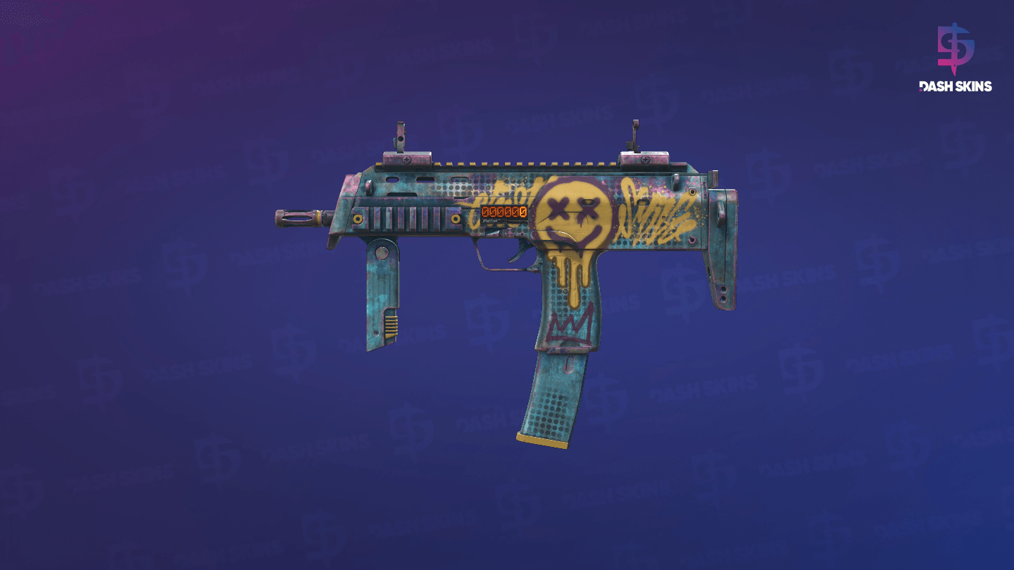 MP7 (StatTrak™) | Basta Sorrir - Frontside Screenshot