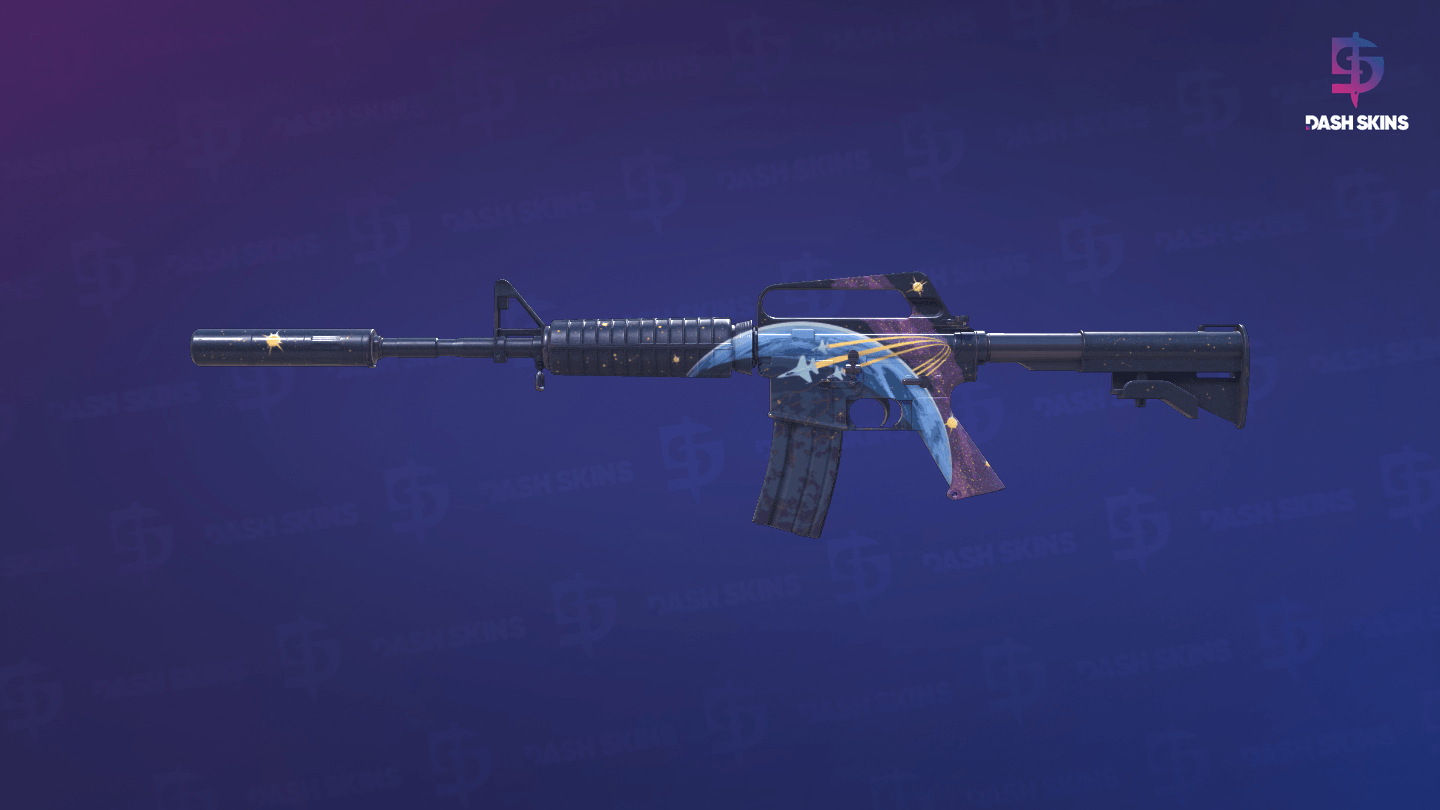 M4A1-S | Stratosphere (Minimal Wear) - Frontside Screenshot