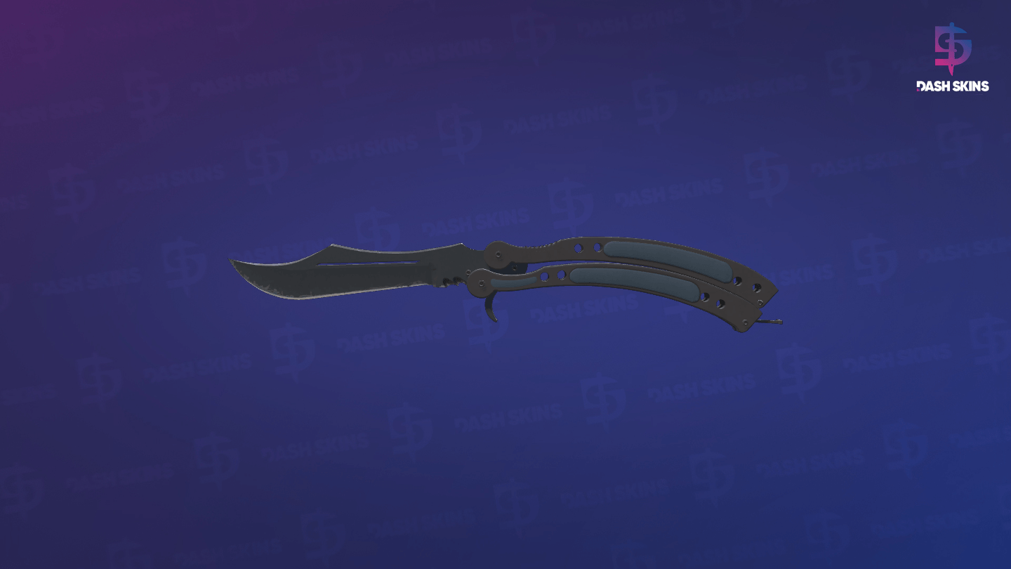 ★ Butterfly Knife | Night (Field-Tested) - Frontside Screenshot